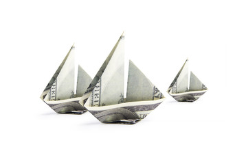 ship from banknotes