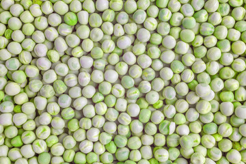 Green peas as background