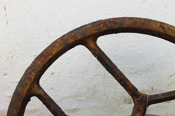 Rusted Wheel Detail
