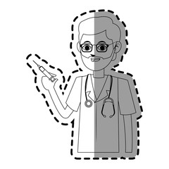 medical doctor icon image vector illustration design 