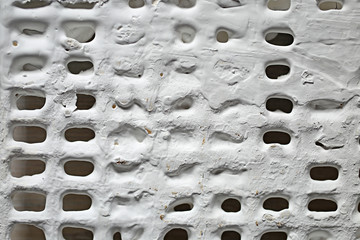steel net white paint. White shabby mesh background