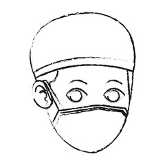 surgeon medical doctor icon image vector illustration design 