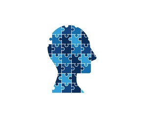 Puzzle mind logo