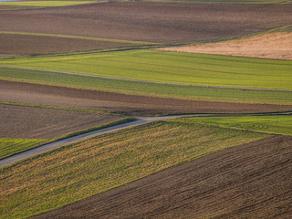 Ackerbau im Winter