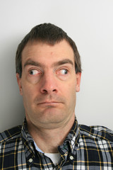 Obraz premium walleyed man