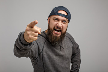 Fototapeta premium man with a beard