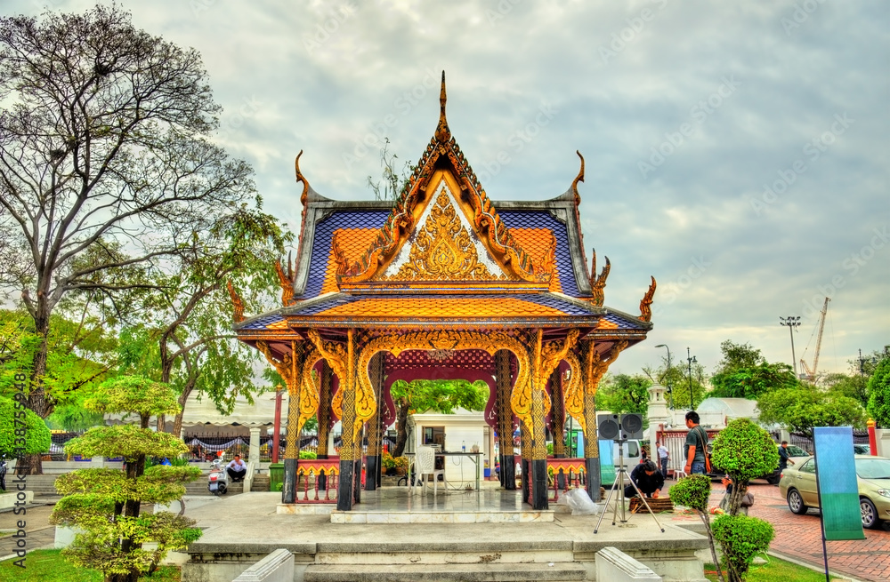 Poster bangkok national museum in thailand