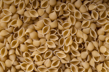 Italian pasta close up background