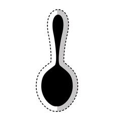 spoon kitchen cutlery isolated icon vector illustration design