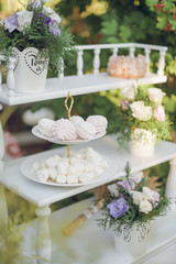 Food sweet buffet outdoor