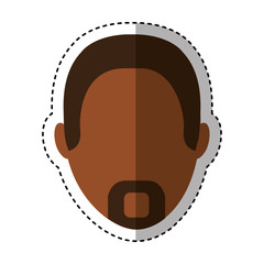 young man avatar character vector illustration design