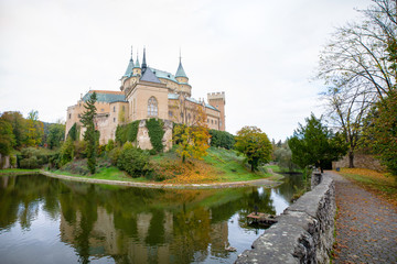 Fototapeta na wymiar bojnice castle slovakia