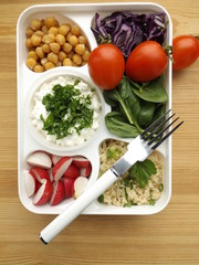 Useful food at lunch boxing