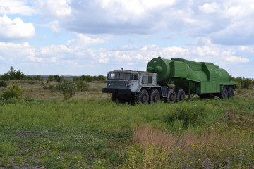 Fototapeta premium military truck army