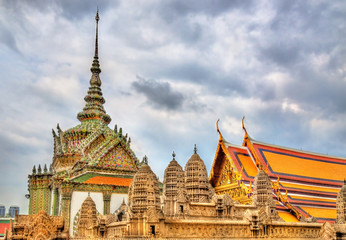 Wat Phra Kaew Ancient, temple of the Emerald Buddha in Bangkok, Thailand