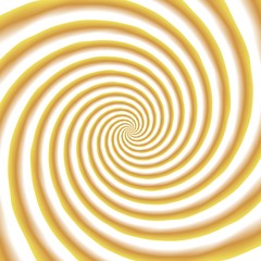 Naklejka premium Swirl illustration with illusion of mixing caramel with milk or making of coffee shake, etc.