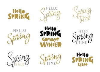 Set of quotes - Hello Spring