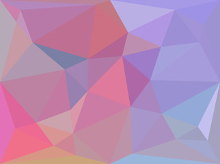 Abstract multicolor mosaic backdrop. Vector clip art.