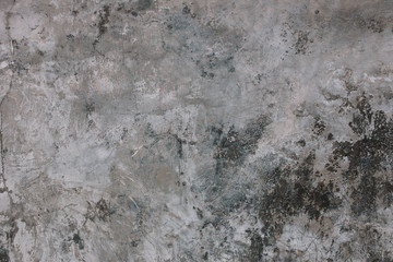 Grunge texture of concrete wall with white and grey spots