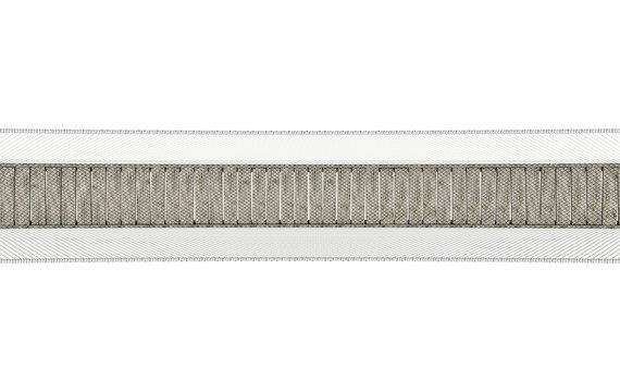 Rope Bridge On White