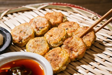 Korean-style meatball