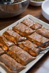 Memil-jeonbyeong. Buckwheat Crepe.