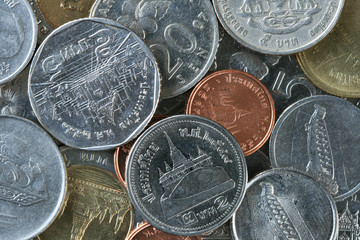 Thailand and Malaysian coins © Tom