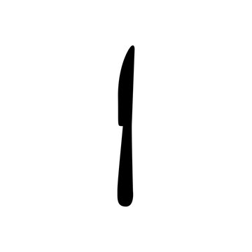sticker contour knife icon, vector illustraction design image