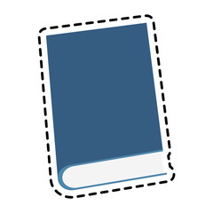 single book icon image vector illustration design 