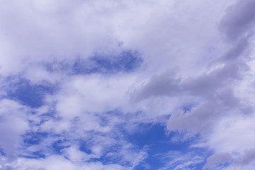 Obraz premium Beauty blue sky with cloud, nature background