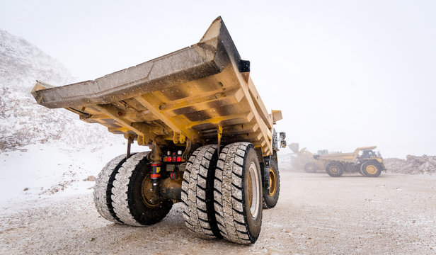 Big Yellow Mining Truck