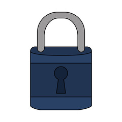 safety lock icon image vector illustration design 