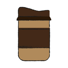 coffee cup icon image vector illustration design