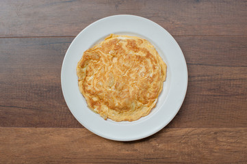 Thai Style Omelet with onion