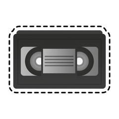 Fototapeta premium video tape icon image vector illustration design 