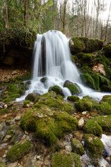 Fototapeta na wymiar Wasserfall in der Bärenschützklamm