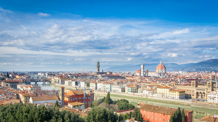 Fototapeta premium View on Florence, Tuscany, Italy