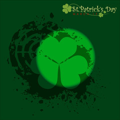 Abstrackt of St.Patrick's Day, Background Design, Vector and Illustration, EPS 10.