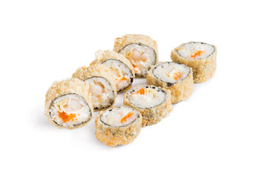 sushi isolated on the white