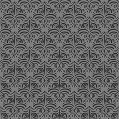 Seamless vector floral wallpaper