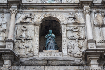 Rome ruins imitation in Macau amusement park