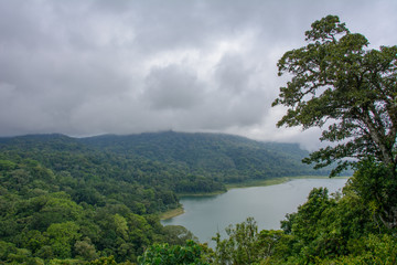 Danau Tamblingan and Danau Buyan (Lake Buyan and Tamblingan) Bali, Indonesia