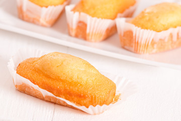 Breakfast with plumcake. 