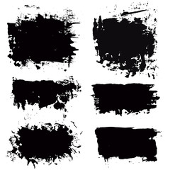 Brush Strokes Set 014