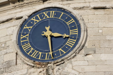 Horloge, Beffroi d'Amiens en Picardie, FRance