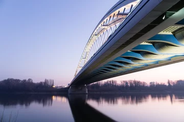 Foto auf Acrylglas Apollo bridge in Bratislava, Slovakia © michalpalka
