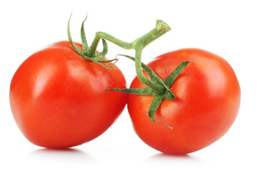 two tomatoes