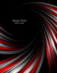 Colorful vector wavy background. Bright abstract illustration. Elements for your design. Eps10