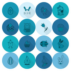 Celebration Easter Icons