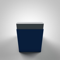 3d display used for magazines on counters or in shops